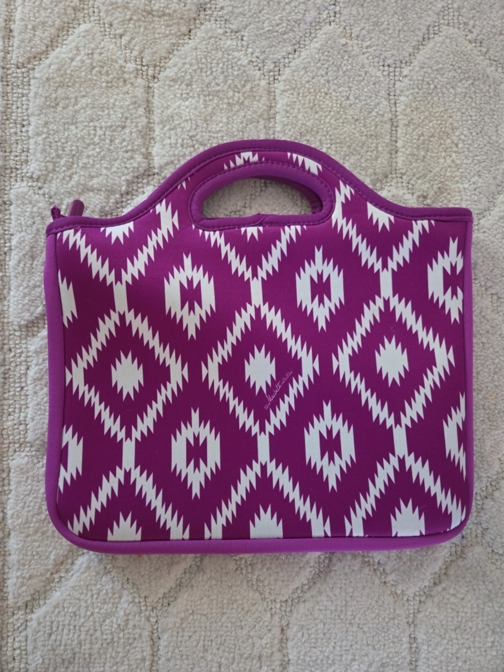 Macbeth Collection by Margaret Josephs Neoprene lunch Bag